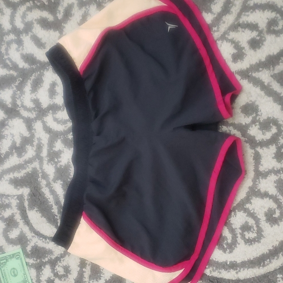 Old Navy Pants - Old navy active shorts, black, magenta, medium